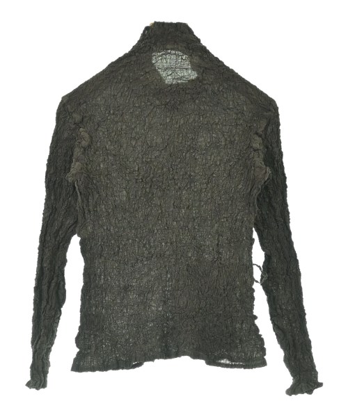 me ISSEY MIYAKE（ミーイッセイミヤケ）ブラウス 茶 サイズ:-(XS位) レディース/2200693120049