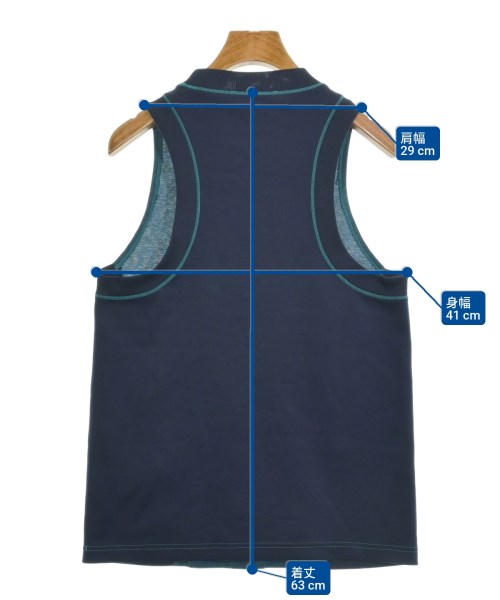 adidas by Stella McCartney（アディダスバイステラマッカートニー）ノースリーブ 青 サイズ:OT(XL位) レディース/2200628758187