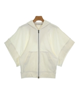 adidas by Stella McCartney（アディダスバイステラマッカートニー）パーカー 白 サイズ:XS レディース/2200638229066