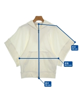 adidas by Stella McCartney（アディダスバイステラマッカートニー）パーカー 白 サイズ:XS レディース/2200638229066