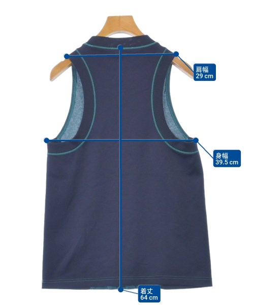adidas by Stella McCartney（アディダスバイステラマッカートニー）タンクトップ 紺 サイズ:OT(XL位) レディース/2200616902035