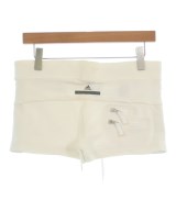 adidas by Stella McCartney（アディダスバイステラマッカートニー）ショートパンツ 白 サイズ:36(S位) レディース/2200627942556