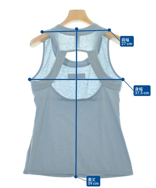 adidas by Stella McCartney（アディダスバイステラマッカートニー）タンクトップ 青 サイズ:OT(XL位) レディース/2200628399069