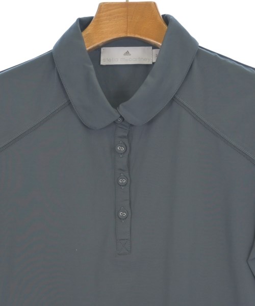 adidas by Stella McCartney（アディダスバイステラマッカートニー）ポロシャツ グレー サイズ:M レディース/2200613331074