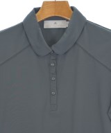 adidas by Stella McCartney（アディダスバイステラマッカートニー）ポロシャツ グレー サイズ:M レディース/2200613331074