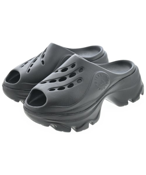 adidas by Stella McCartney(アディダスバイステラマッカートニー)サンダル 黒 サイズ:22.5cm/2200679033028