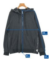 adidas by Stella McCartney（アディダスバイステラマッカートニー）パーカー 黒 サイズ:OT(XL位) レディース/2200698635043