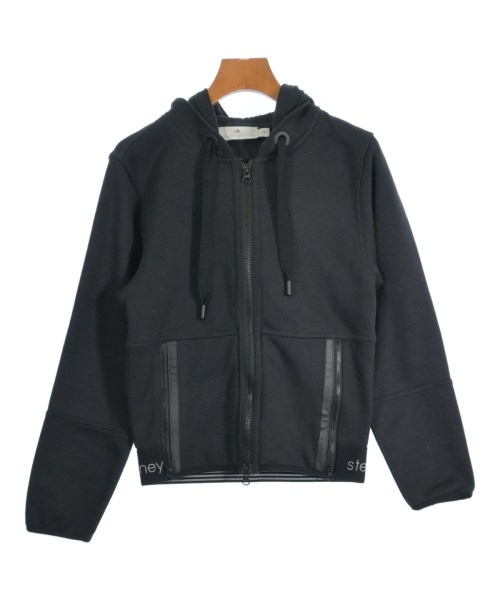 adidas by Stella McCartney（アディダスバイステラマッカートニー）パーカー 黒 サイズ:XS レディース/2200649693047