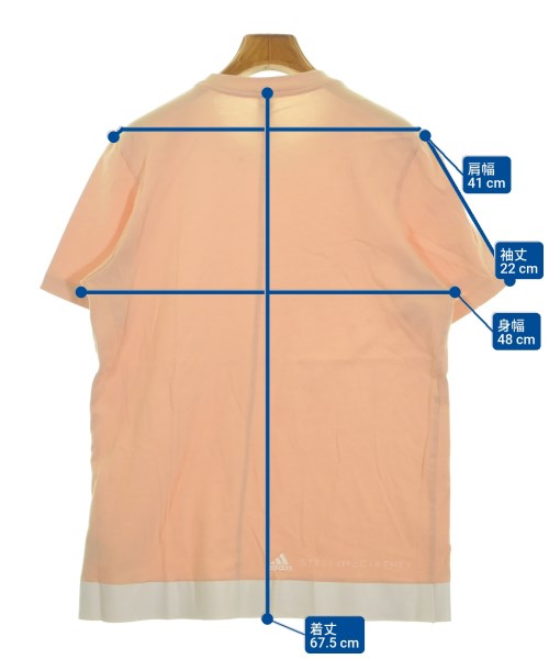adidas by Stella McCartney（アディダスバイステラマッカートニー）Tシャツ・カットソー ベージュ サイズ:M レディース/2200639073026
