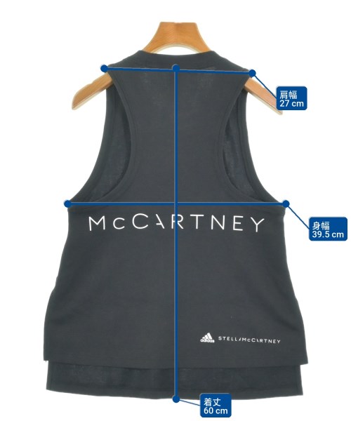 adidas by Stella McCartney（アディダスバイステラマッカートニー）タンクトップ グレー サイズ:S レディース/2200700006014
