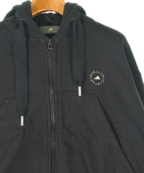 adidas by Stella McCartney（アディダスバイステラマッカートニー）パーカー 黒 サイズ:L レディース/2200702588372