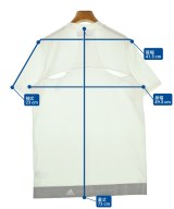 adidas by Stella McCartney（アディダスバイステラマッカートニー）Tシャツ・カットソー 白 サイズ:OT(XL位) レディース/2200702588389