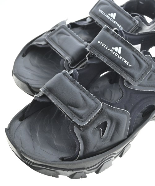 adidas by Stella McCartney（アディダスバイステラマッカートニー）サンダル 黒 サイズ:24.5cm レディース/2200707849270