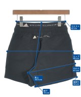 adidas by Stella McCartney（アディダスバイステラマッカートニー）ショートパンツ 黒 サイズ:M レディース/2200662971047