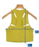 adidas by Stella McCartney（アディダスバイステラマッカートニー）タンクトップ 黄 サイズ:M レディース/2200664829070