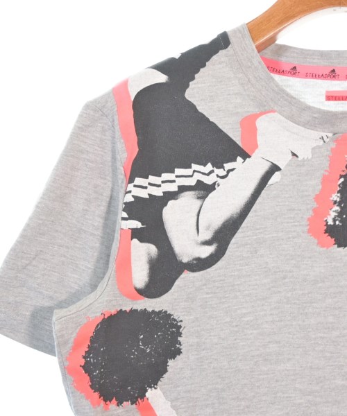 adidas by Stella McCartney（アディダスバイステラマッカートニー）Tシャツ・カットソー グレー サイズ:OT(XL位) レディース/2200667236059
