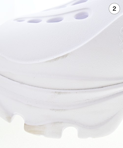 adidas by Stella McCartney（アディダスバイステラマッカートニー）サンダル 白 サイズ:25.5cm レディース/2200672227127