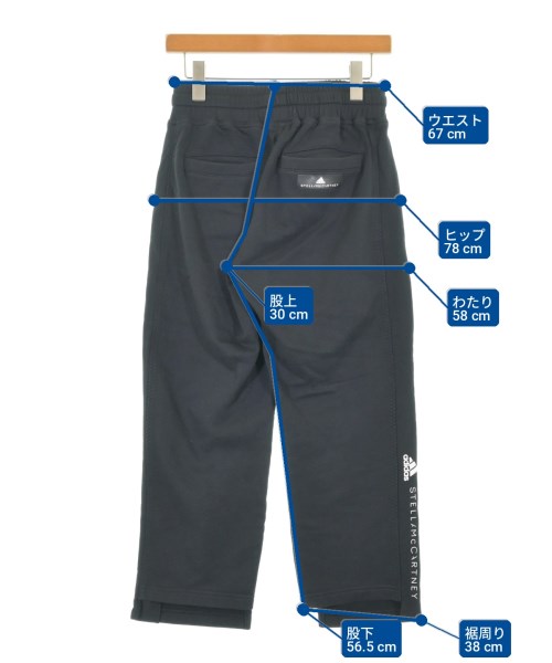 adidas by Stella McCartney（アディダスバイステラマッカートニー）スウェットパンツ 黒 サイズ:M レディース/2200724413041