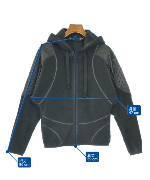 adidas by Stella McCartney（アディダスバイステラマッカートニー）パーカー 黒 サイズ:M レディース/2200726232039