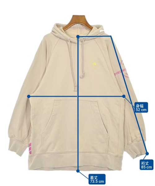adidas by Stella McCartney（アディダスバイステラマッカートニー）パーカー ベージュ サイズ:M レディース/2200727430465