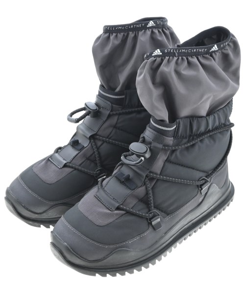 adidas by Stella McCartney(アディダスバイステラマッカートニー)ブーツ 黒 サイズ:22cm/2200679060468