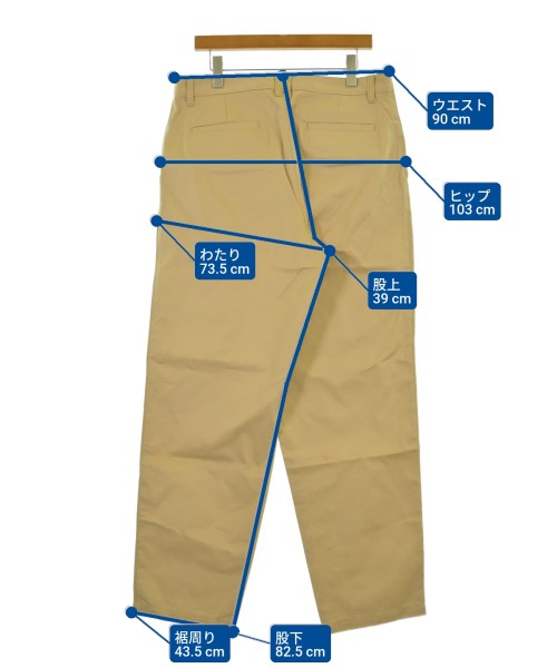 E.TAUTZ（イートウツ）チノパン ベージュ サイズ:34(XL位) メンズ/2200644199223