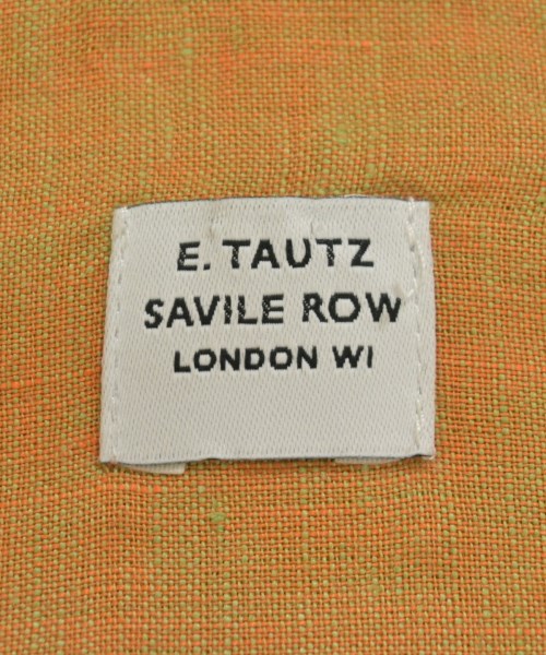 E.TAUTZ（イートウツ）カジュアルシャツ オレンジ サイズ:M メンズ/2200671926281
