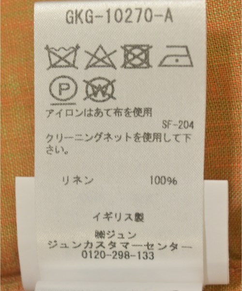 E.TAUTZ（イートウツ）カジュアルシャツ オレンジ サイズ:M メンズ/2200671926281