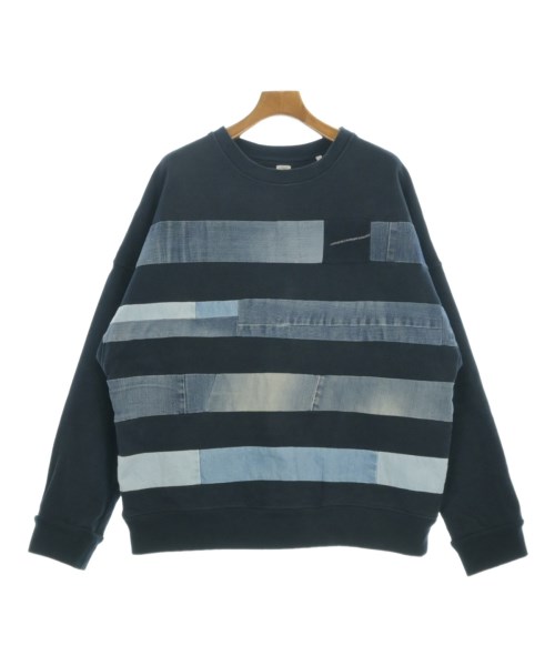 E.TAUTZ(イートウツ)スウェット 紺 サイズ:L/2200676833010