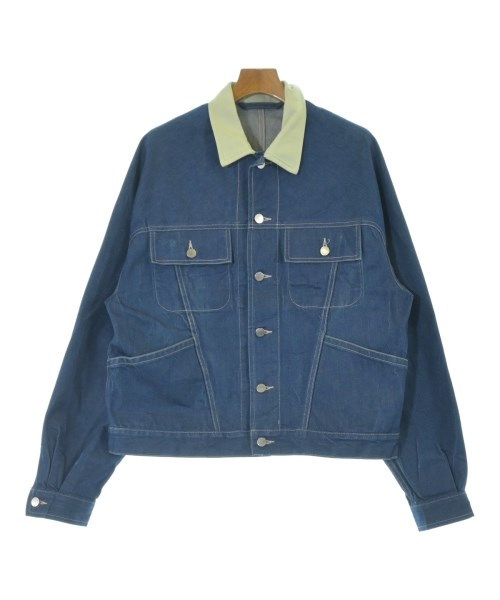 E.TAUTZ(イートウツ)デニムジャケット 青 サイズ:-(XL位)/2200676833027