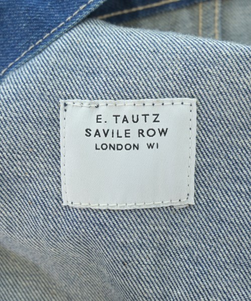 E.TAUTZ（イートウツ）デニムジャケット 青 サイズ:-(XL位) メンズ/2200676833027