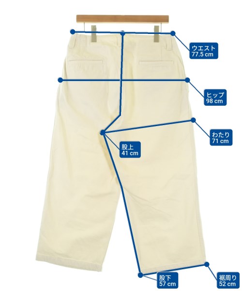 E.TAUTZ（イートウツ）デニムパンツ 白 サイズ:32(S位) メンズ/2200676833034