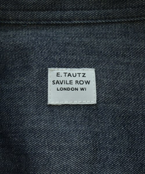 E.TAUTZ（イートウツ）カジュアルシャツ 紺 サイズ:S メンズ/2200647553022