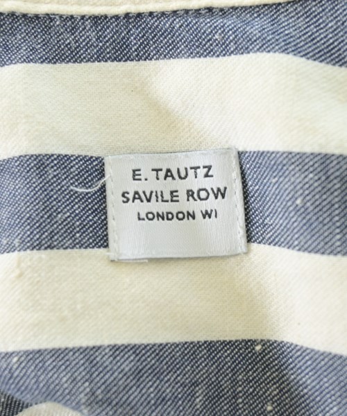 E.TAUTZ（イートウツ）カジュアルシャツ 紺 サイズ:S メンズ/2200644819107