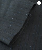 E.TAUTZ（イートウツ）テーラードジャケット 紺 サイズ:40(M位) メンズ/2200666442017