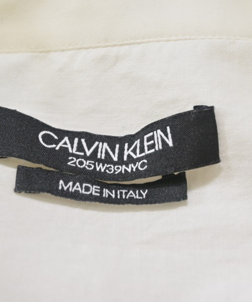 CALVIN KLEIN 205W39NYC（カルバンクライン２０５Ｗ３９ＮＹＣ）カジュアルシャツ 白 サイズ:M メンズ/2200636995079