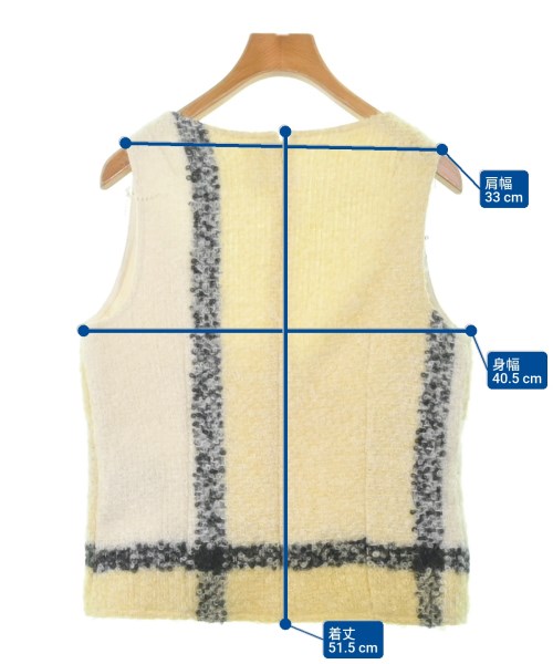 CALVIN KLEIN 205W39NYC（カルバンクライン２０５Ｗ３９ＮＹＣ）ベスト 白 サイズ:0(XS位) レディース/2200628683182