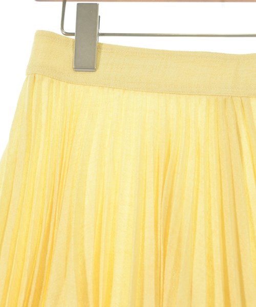 CALVIN KLEIN 205W39NYC（カルバンクライン２０５Ｗ３９ＮＹＣ）ロング・マキシ丈スカート 黄 サイズ:38(S位) レディース/2200612855052