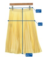 CALVIN KLEIN 205W39NYC（カルバンクライン２０５Ｗ３９ＮＹＣ）ロング・マキシ丈スカート 黄 サイズ:38(S位) レディース/2200612855052