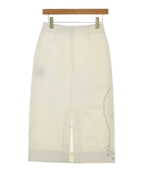 CALVIN KLEIN 205W39NYC（カルバンクライン２０５Ｗ３９ＮＹＣ）ロング・マキシ丈スカート 白 サイズ:38(S位) レディース/2200679687054