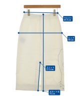 CALVIN KLEIN 205W39NYC（カルバンクライン２０５Ｗ３９ＮＹＣ）ロング・マキシ丈スカート 白 サイズ:38(S位) レディース/2200679687054