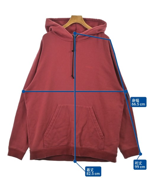 CALVIN KLEIN 205W39NYC（カルバンクライン２０５Ｗ３９ＮＹＣ）パーカー 赤 サイズ:S メンズ/2200677847047