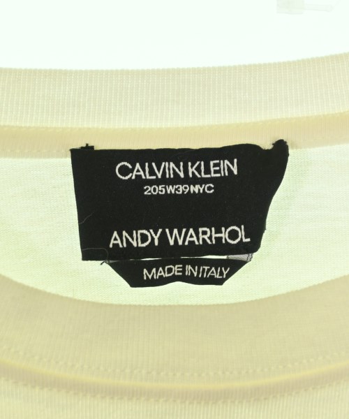 CALVIN KLEIN 205W39NYC（カルバンクライン２０５Ｗ３９ＮＹＣ）Tシャツ・カットソー 白 サイズ:XS メンズ/2200693758150