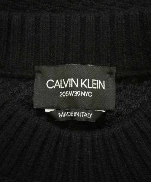 CALVIN KLEIN 205W39NYC（カルバンクライン２０５Ｗ３９ＮＹＣ）ニット・セーター 黒 サイズ:XS レディース/2200654778012