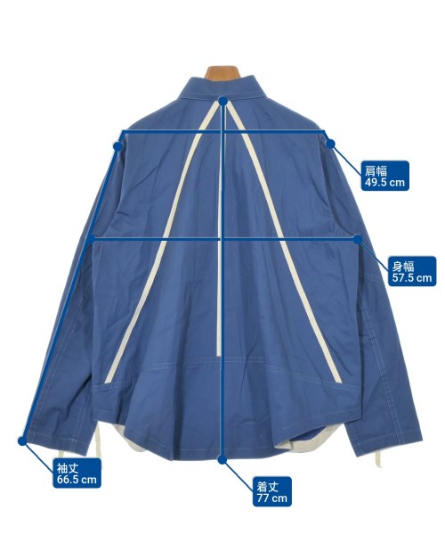 CALVIN KLEIN 205W39NYC（カルバンクライン２０５Ｗ３９ＮＹＣ）カジュアルシャツ 青 サイズ:50(XL位) メンズ/2200648539018