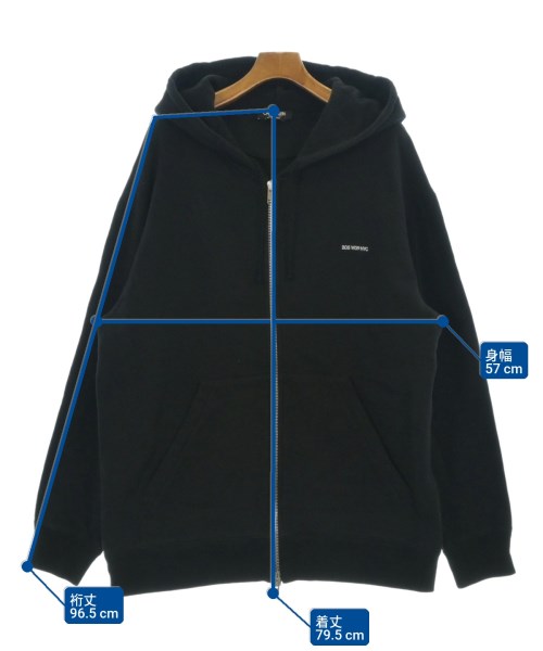 CALVIN KLEIN 205W39NYC（カルバンクライン２０５Ｗ３９ＮＹＣ）パーカー 黒 サイズ:XS メンズ/2200650457072