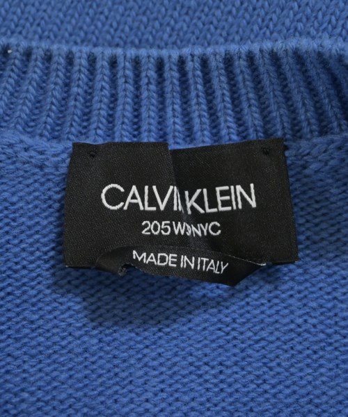 CALVIN KLEIN 205W39NYC（カルバンクライン２０５Ｗ３９ＮＹＣ）ニット・セーター 青 サイズ:L メンズ/2200704225732
