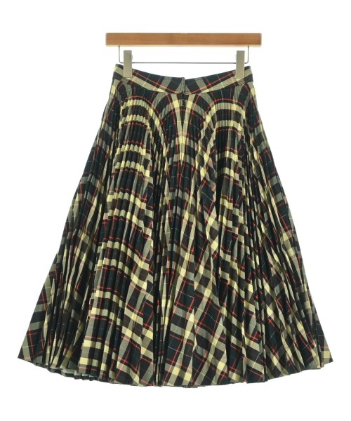 CALVIN KLEIN 205W39NYC（カルバンクライン２０５Ｗ３９ＮＹＣ）ロング・マキシ丈スカート 緑 サイズ:38(S位) レディース/2200707100036