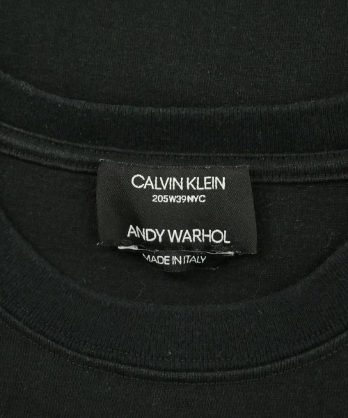 CALVIN KLEIN 205W39NYC（カルバンクライン２０５Ｗ３９ＮＹＣ）Tシャツ・カットソー 黒 サイズ:XS メンズ/2200729387101