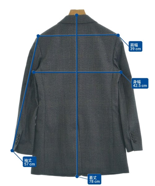 CALVIN KLEIN 205W39NYC（カルバンクライン２０５Ｗ３９ＮＹＣ）テーラードジャケット グレー サイズ:38(S位) レディース/2200721486017